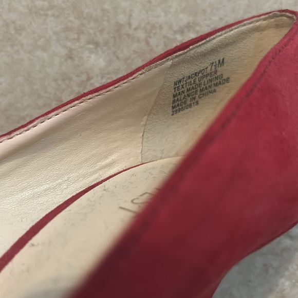 Nine West- Red heels - Picture 5 of 5